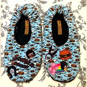 Bobs Burgers Gripper Slippers.